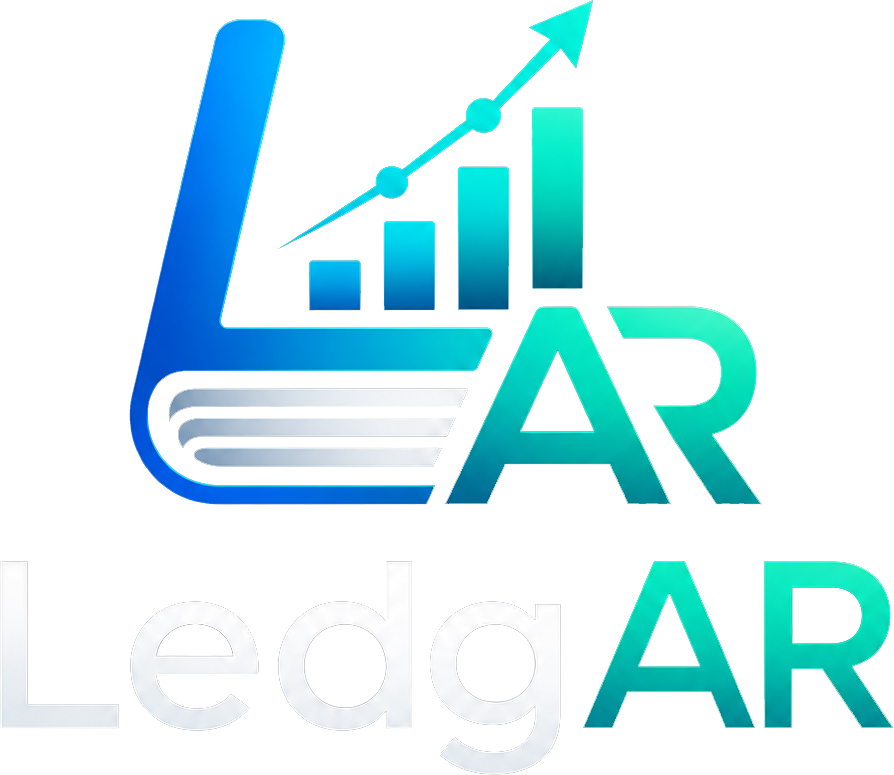 LedgAR stacked logo