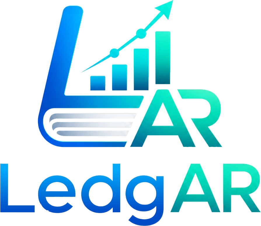 LedgAR stacked logo